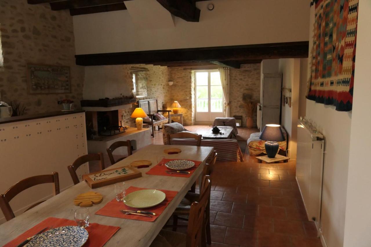 La Ferme Dague Bed and Breakfast Lasseube Eksteriør billede