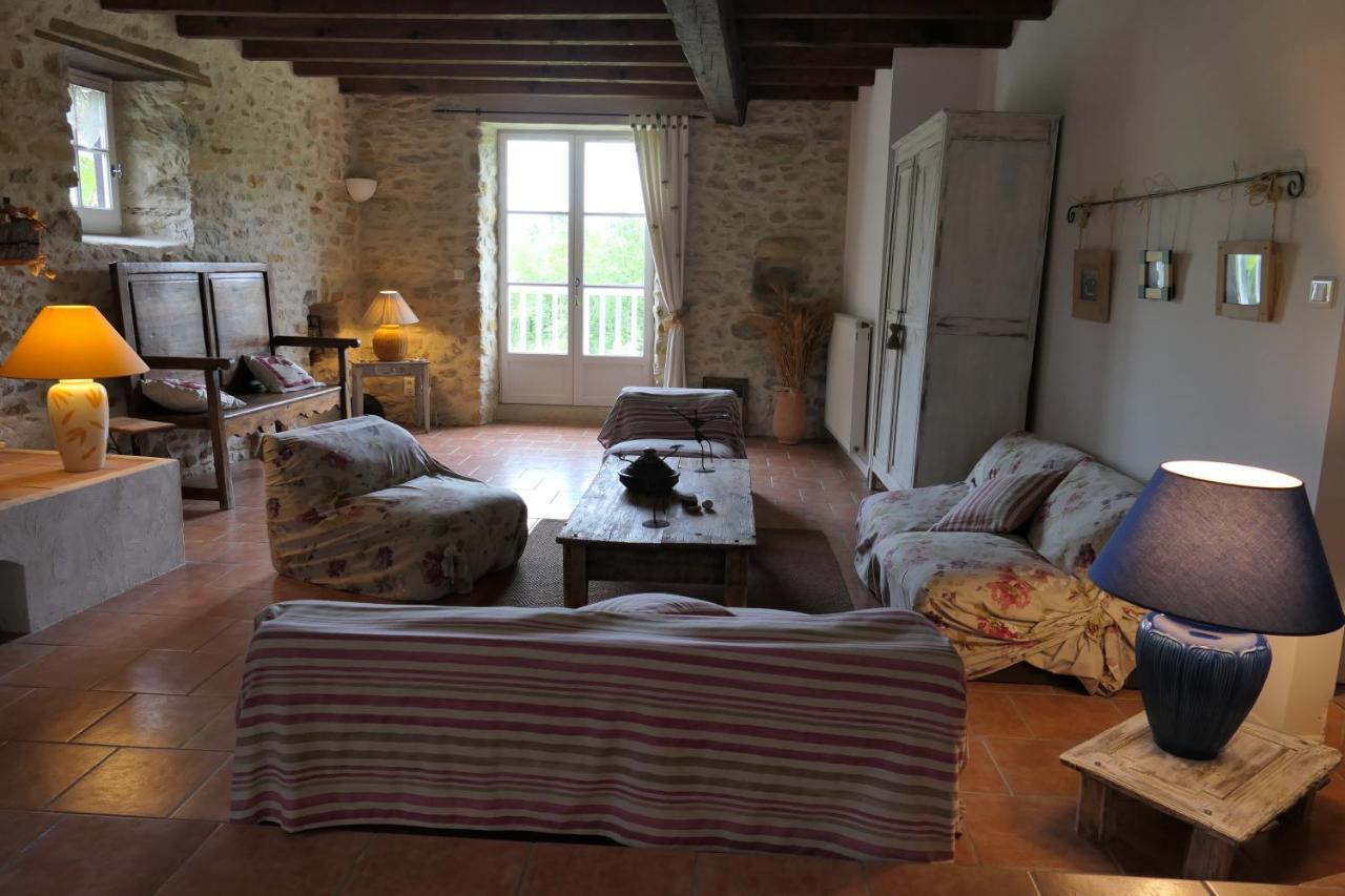 La Ferme Dague Bed and Breakfast Lasseube Eksteriør billede
